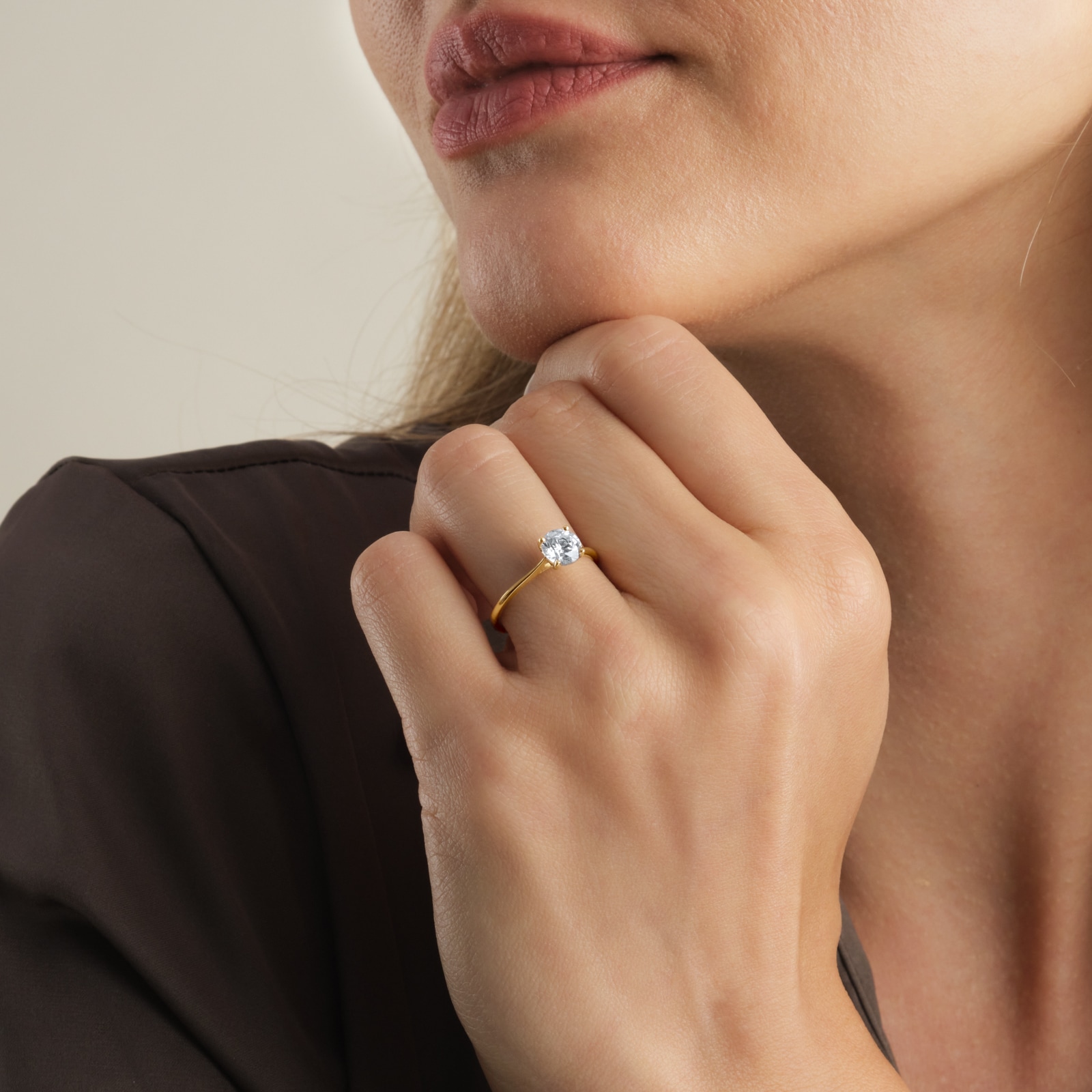 Goldsmiths 18ct Yellow Gold 1.00cttw Brilliant Cut Diamond Solitaire Engagement Ring Goldsmiths 18ct Yellow Gold 1.00cttw Brilliant Cut Diamond Solitaire Engagement Ring