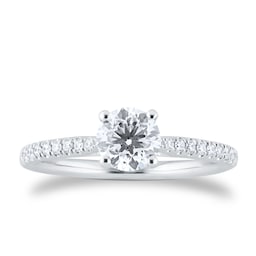 06019660 - Constance Platinum 0.84cttw Round Brilliant Cut Engagement Ring