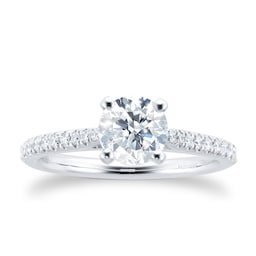 06019663 - Constance Platinum 1.14cttw Round Brilliant Cut Engagement Ring