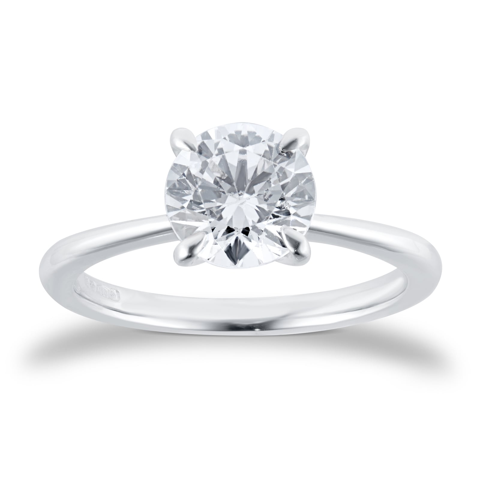 Goldsmiths Platinum 1.00cttw Brilliant Cut Diamond Solitaire Engagement Ring Goldsmiths Platinum 1.00cttw Brilliant Cut Diamond Solitaire Engagement Ring