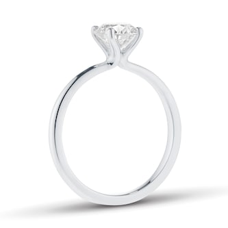 Goldsmiths Platinum 1.00cttw Brilliant Cut Diamond Solitaire Engagement Ring
