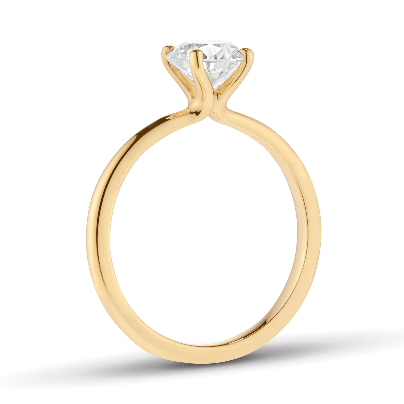 Goldsmiths 18ct Yellow Gold 1.00cttw Brilliant Cut Diamond Solitaire Engagement Ring Goldsmiths 18ct Yellow Gold 1.00cttw Brilliant Cut Diamond Solitaire Engagement Ring