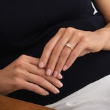 Mappin & Webb 18ct Yellow Gold 1.55cttw Diamond GIA Oval Cut Solitaire Engagement Ring