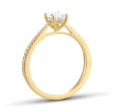 Mappin & Webb Constance 18ct Yellow Gold Oval Cut 0.84cttw Engagement Ring