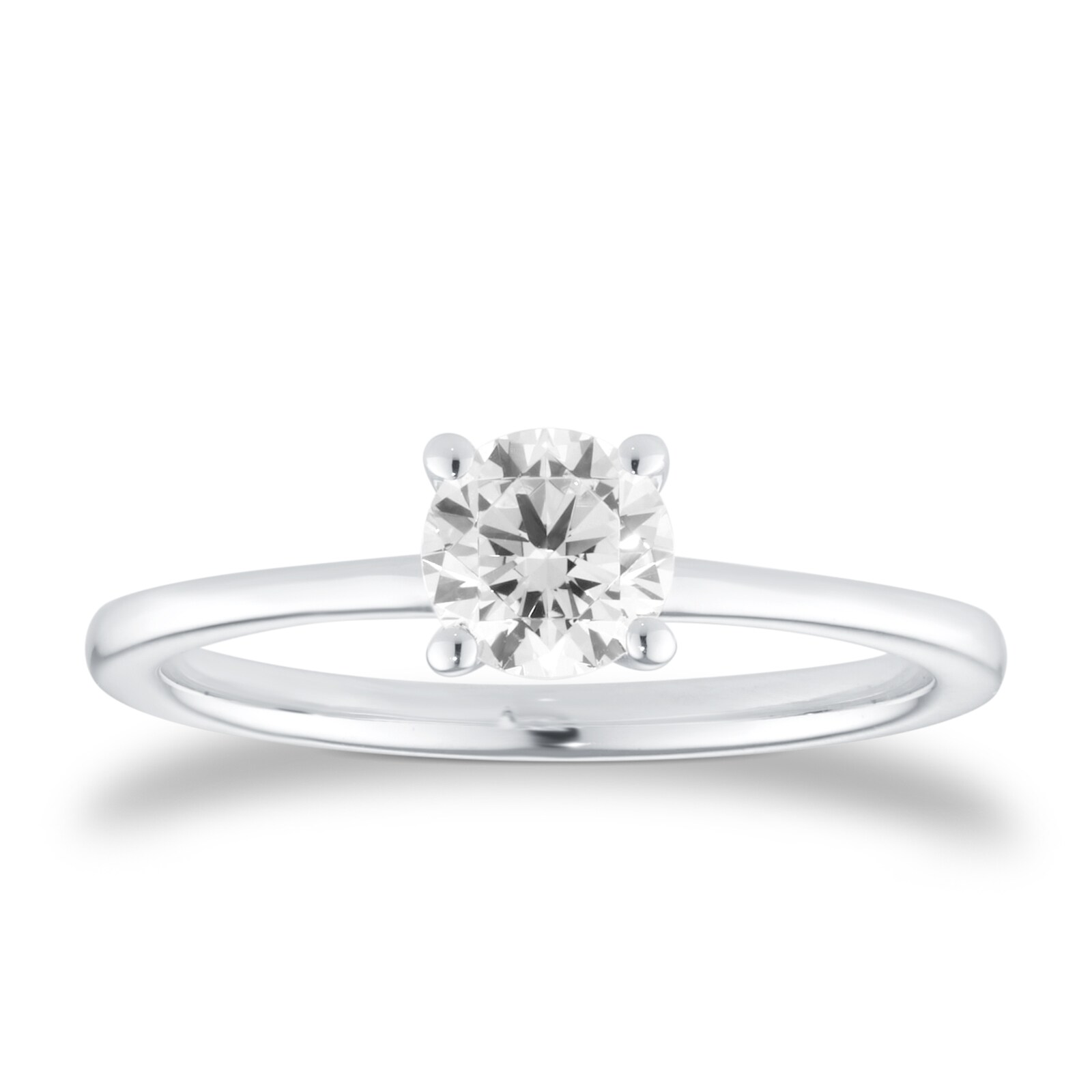 Goldsmiths Platinum 0.70cttw Brilliant Cut Diamond Solitaire Engagement Ring Goldsmiths Platinum 0.70cttw Brilliant Cut Diamond Solitaire Engagement Ring