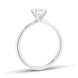 Goldsmiths Platinum 0.70cttw Brilliant Cut Diamond Solitaire Engagement Ring