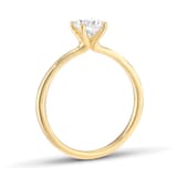 Goldsmiths 18ct Yellow Gold 0.70cttw Brilliant Cut Diamond Solitaire Engagement Ring