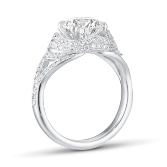 Mappin & Webb Limited Edition Ena Harkness Platinum 2.95cttw GIA Diamond Ring Mappin & Webb Limited Edition Ena Harkness Platinum 2.95cttw GIA Diamond Ring