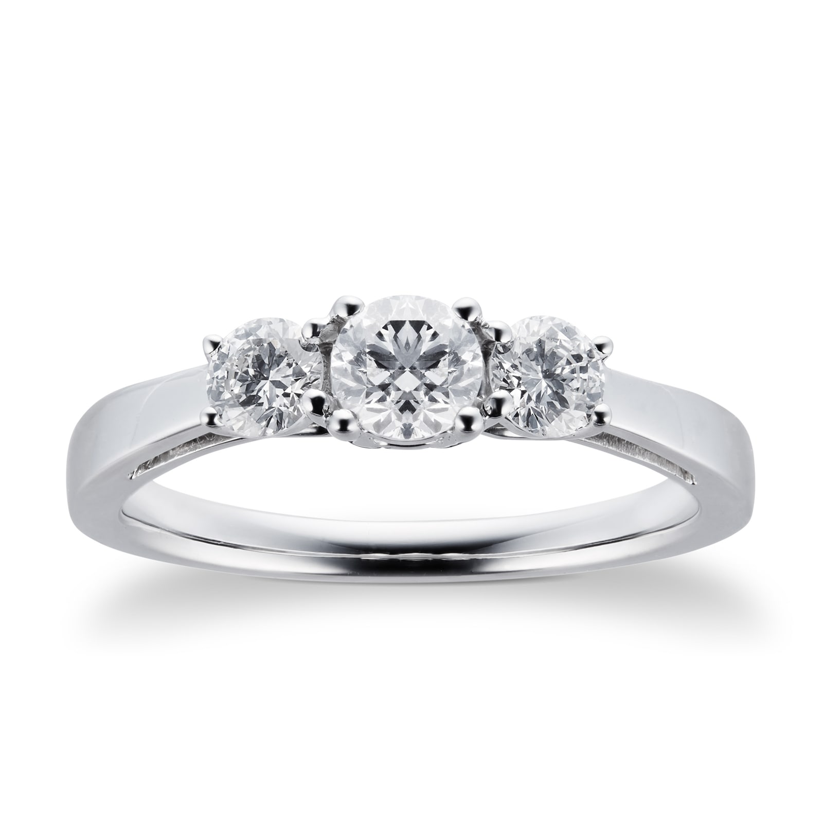 goldsmiths platinum diamond ring