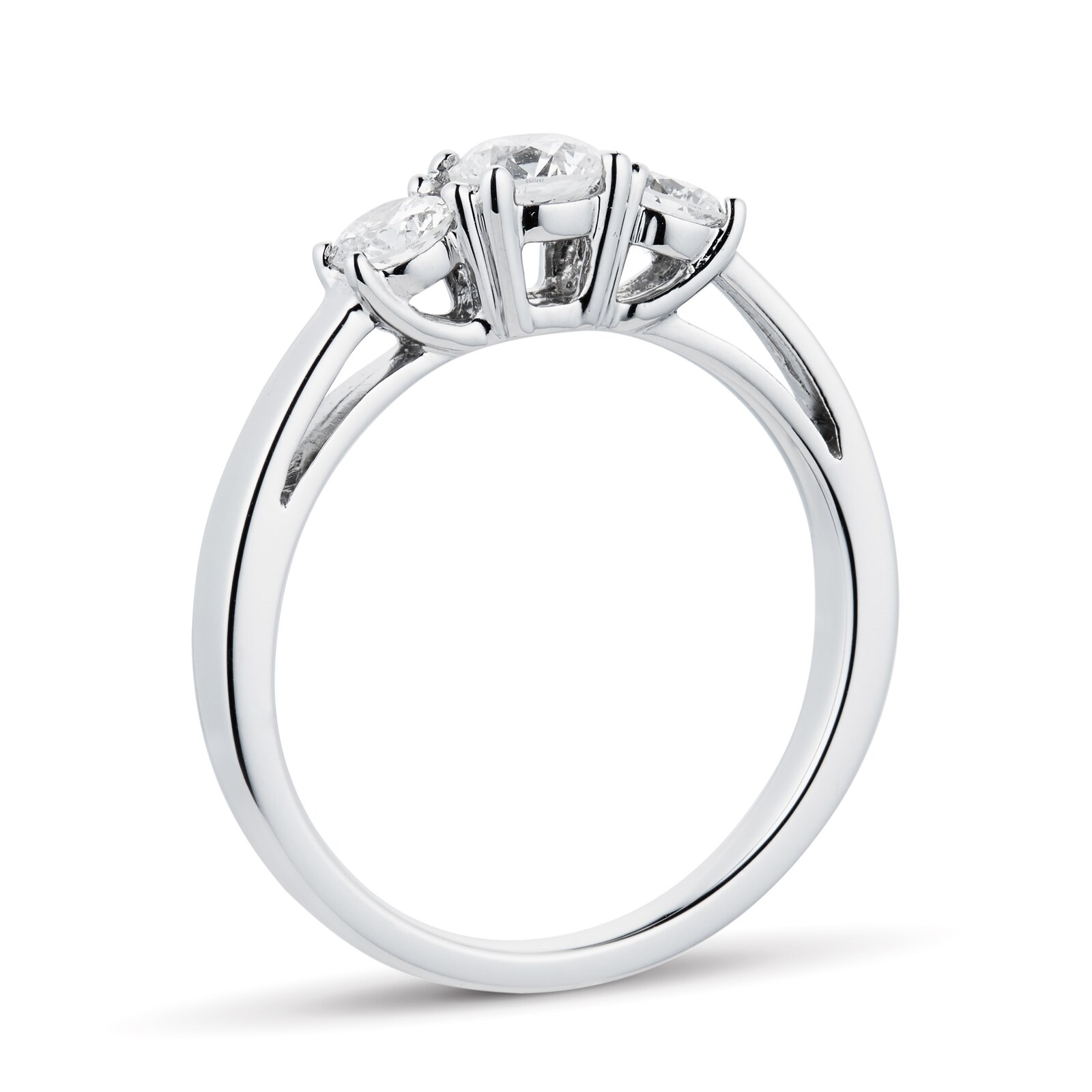Goldsmiths Platinum 0.70cttw Goldsmiths Brightest Diamond Three Stone Engagement Rings Goldsmiths Platinum 0.70cttw Goldsmiths Brightest Diamond Three Stone Engagement Rings
