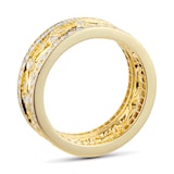 Mappin & Webb Empress 18ct Yellow Gold 0.95cttw Diamond Band Ring