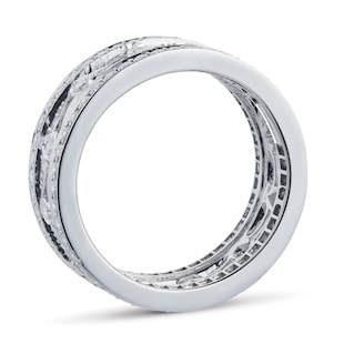 Mappin & Webb Empress 18ct White Gold 0.95cttw Diamond Band Ring