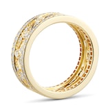 Mappin & Webb Empress 18ct Yellow Gold 0.95cttw Diamond Band Ring