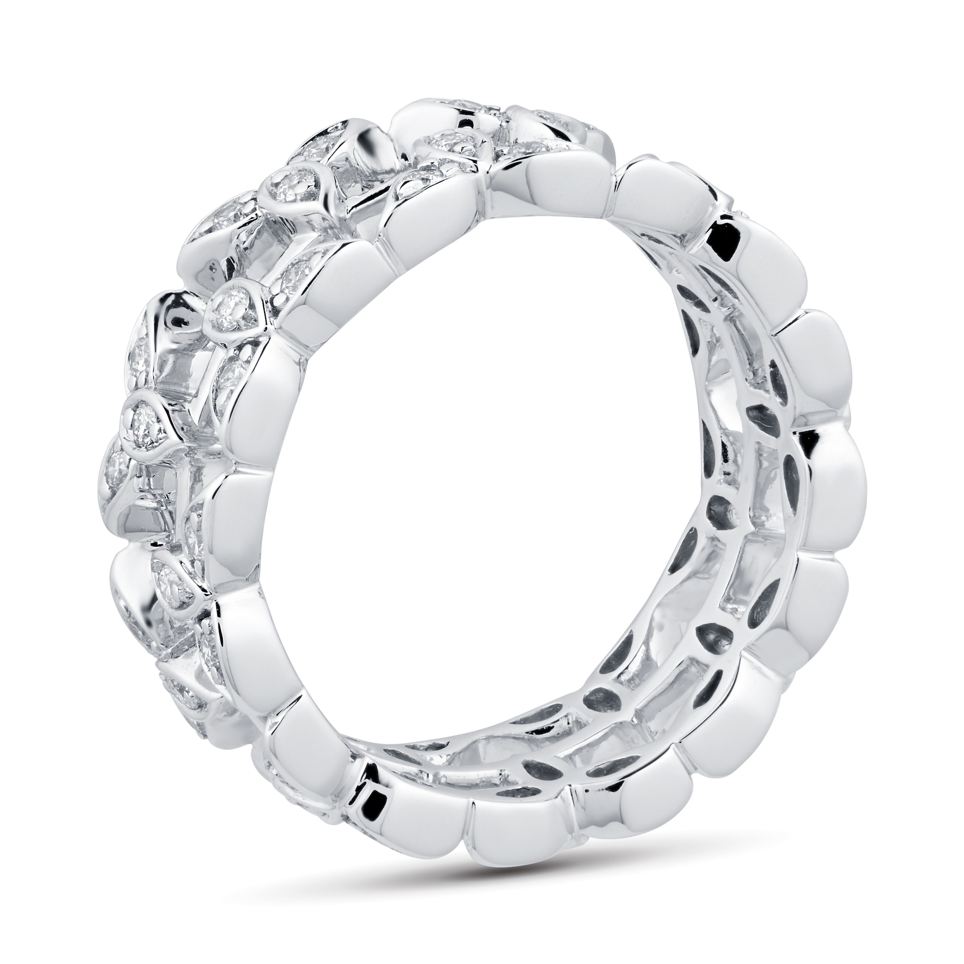 Mappin & Webb Empress 18ct White Gold 0.43cttw Diamond Ring