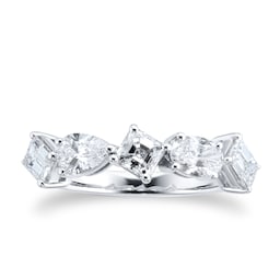 06071035 - 18ct White Gold 1.50cttw Diamond Fancy Scatter Ring