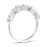 Mappin & Webb Riveret 18ct White Gold 1.00cttw Mixed Cut Diamond Ring