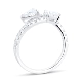 Mappin & Webb Riveret 18ct White Gold Tosi Et Mois 1.00cttw Diamond Ring