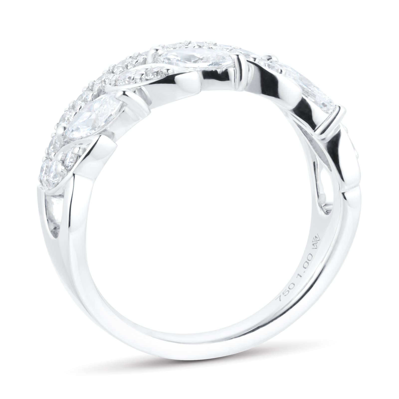 Mappin & Webb Vinea 18ct White Gold 1.00cttw Diamond Ring Mappin & Webb Vinea 18ct White Gold 1.00cttw Diamond Ring