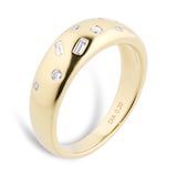 Mappin & Webb Gossamer 18ct Yellow Gold 0.20cttw Flush Diamond Ring
