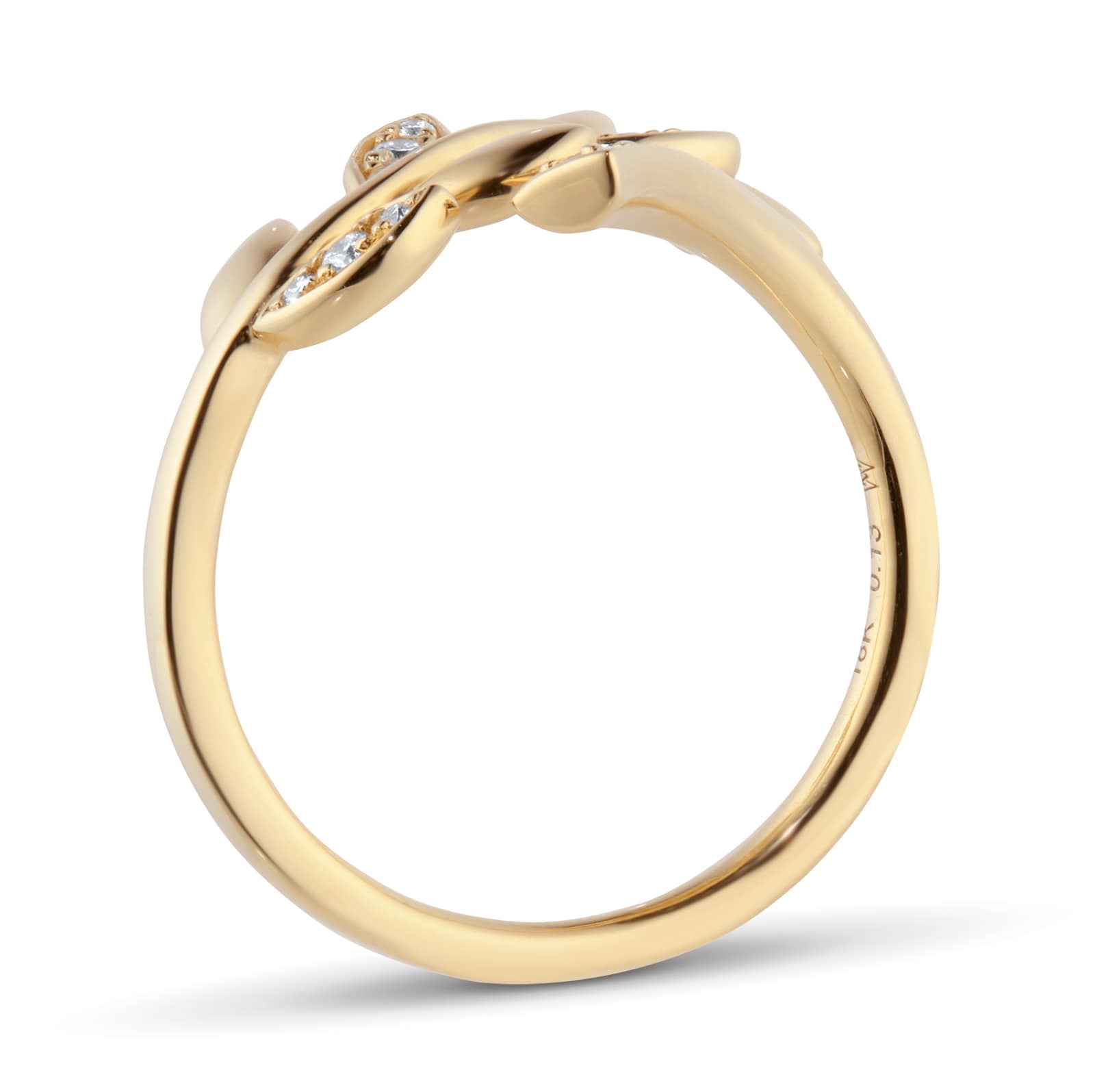 Mappin & Webb Vinea 18ct Yellow Gold 0.08cttw Diamond Ring Mappin & Webb Vinea 18ct Yellow Gold 0.08cttw Diamond Ring