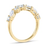 Mappin & Webb Riveret 18ct Yellow Gold 1.00cttw Mixed Cut Diamond Ring - Ring Size I
