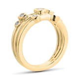 Mappin & Webb Gossamer 18ct Yellow Gold 0.45cttw Diamond Ring