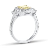 Mappin & Webb 18ct White Gold 2.26cttw GIA Diamond Ring - Ring Size M