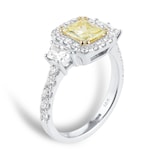 Mappin & Webb 18ct White Gold 2.26cttw GIA Diamond Ring - Ring Size M