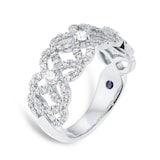 Mappin & Webb Floriana 18ct White Gold 0.72cttw Diamond Ring