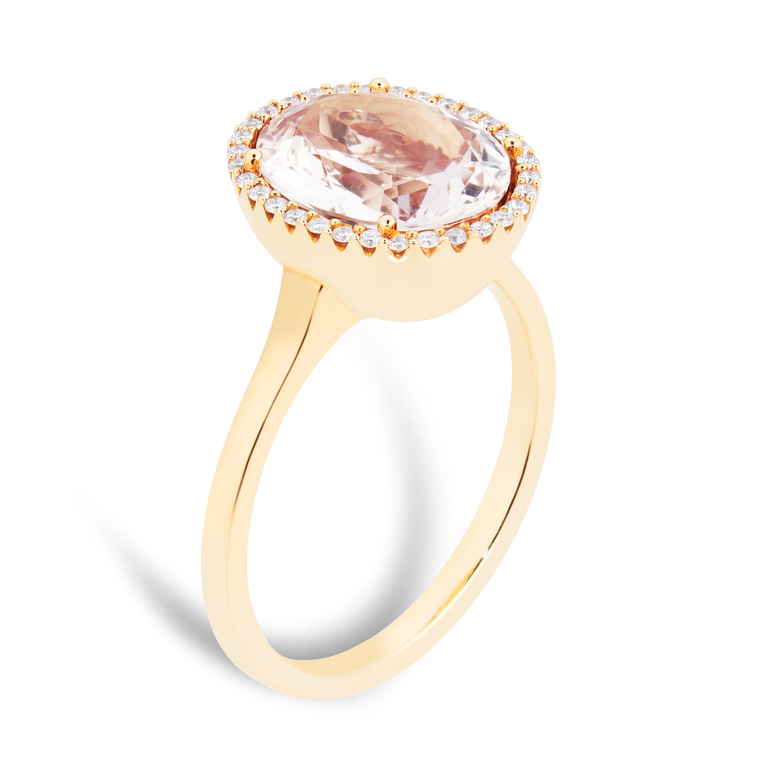 Morganite ring deals goldsmiths