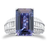 Mappin & Webb 14ct White Gold Tanzanite & 1.47cttw Diamond Ring - Ring Size M