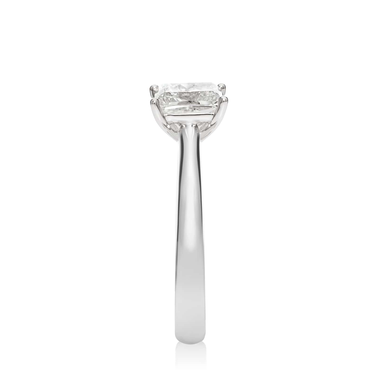 Mayors Platinum 2.50ct Princess Cut Engagement Ring (H/SI1)