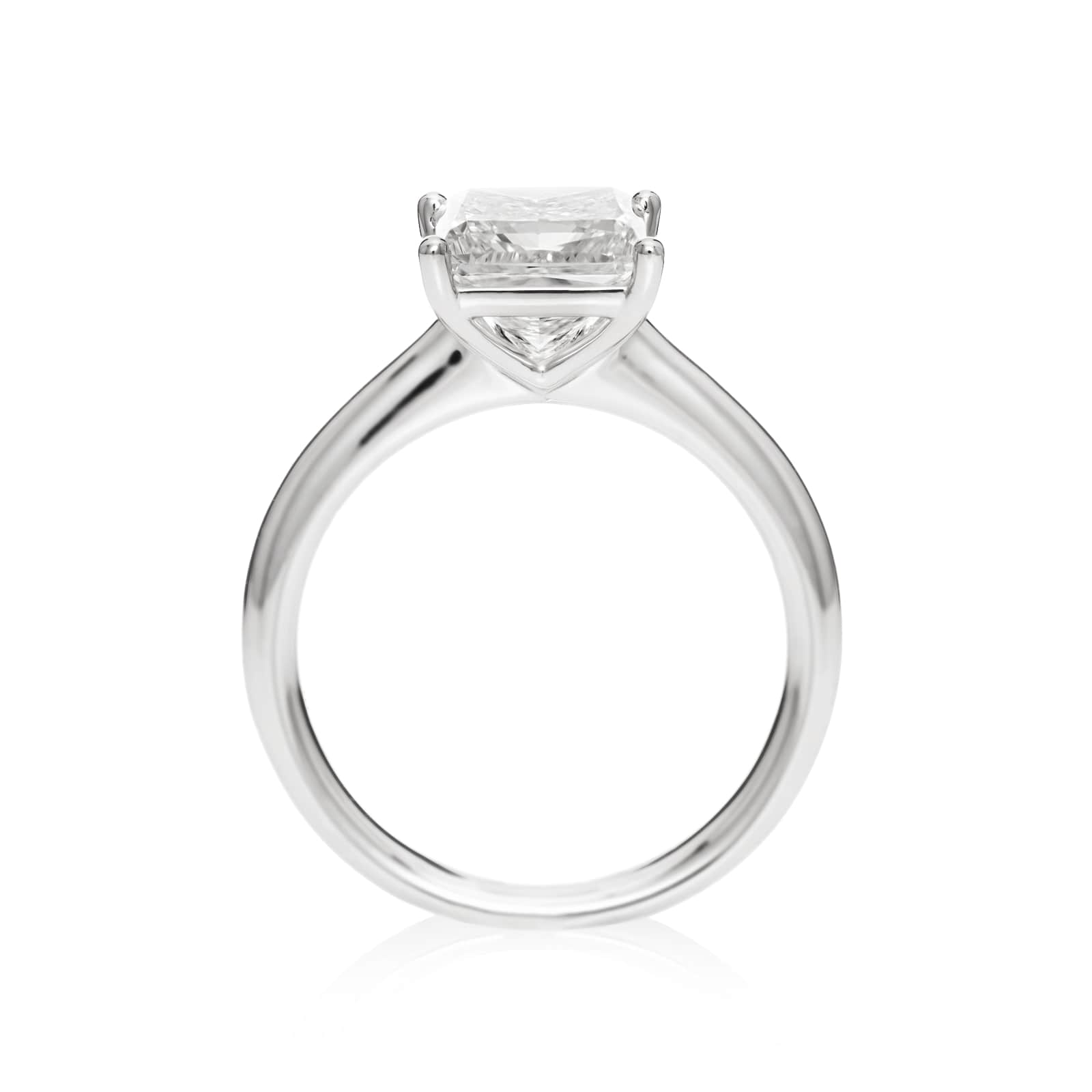 Mayors Platinum 2.50ct Princess Cut Engagement Ring (H/SI1)