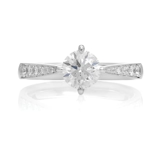 Mayors Platinum 1.50ct Round Bridal Set (H/SI1) Mayors Platinum 1.50ct Round Bridal Set (H/SI1)