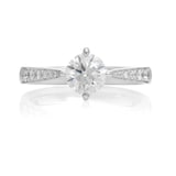 Mayors Platinum 1.50ct Round Bridal Set (H/SI1) Mayors Platinum 1.50ct Round Bridal Set (H/SI1)