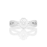 Mayors Platinum 1.07ct Round Diamond Engagement Ring (H/SI1) Mayors Platinum 1.07ct Round Diamond Engagement Ring (H/SI1)