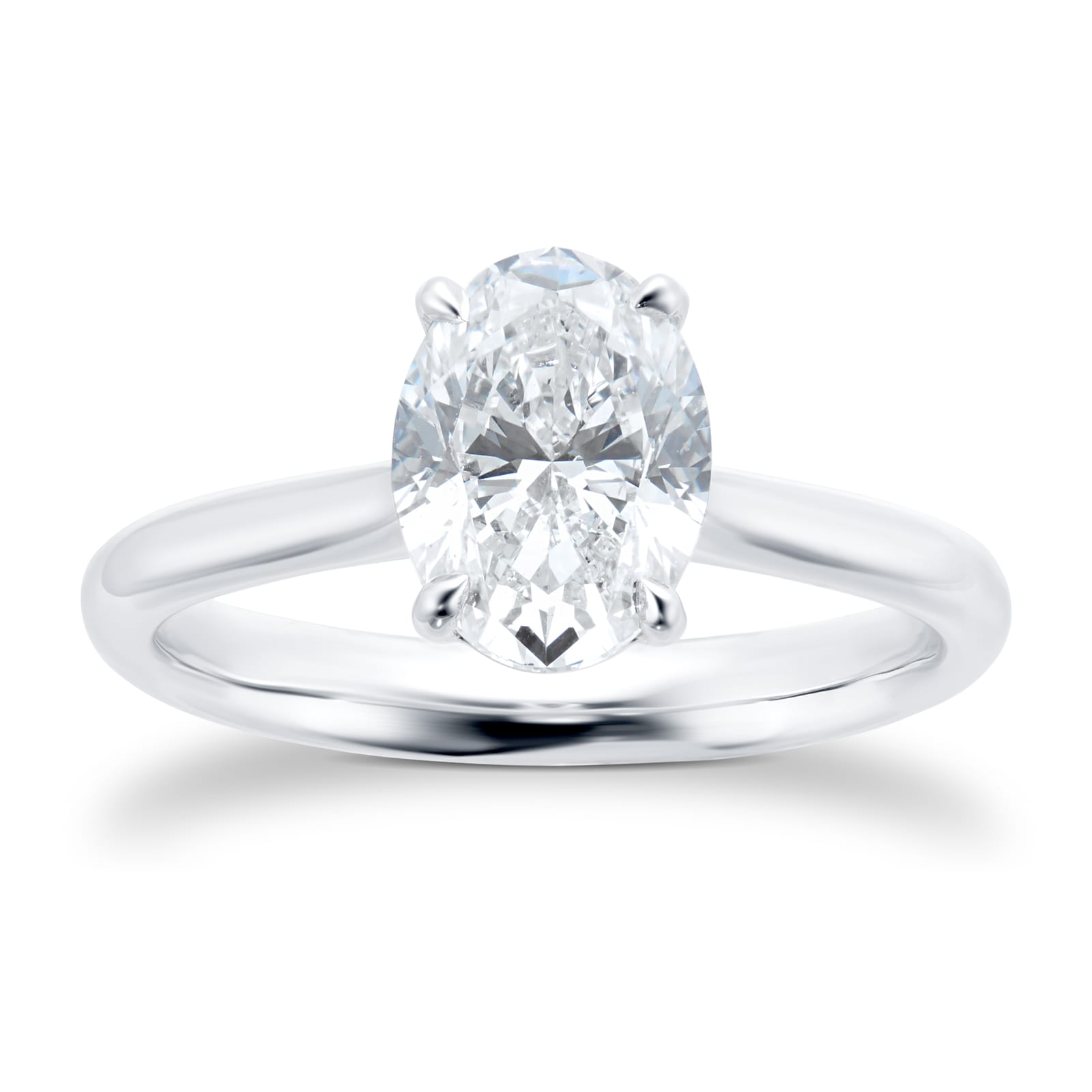 8 prong oval store engagement ring