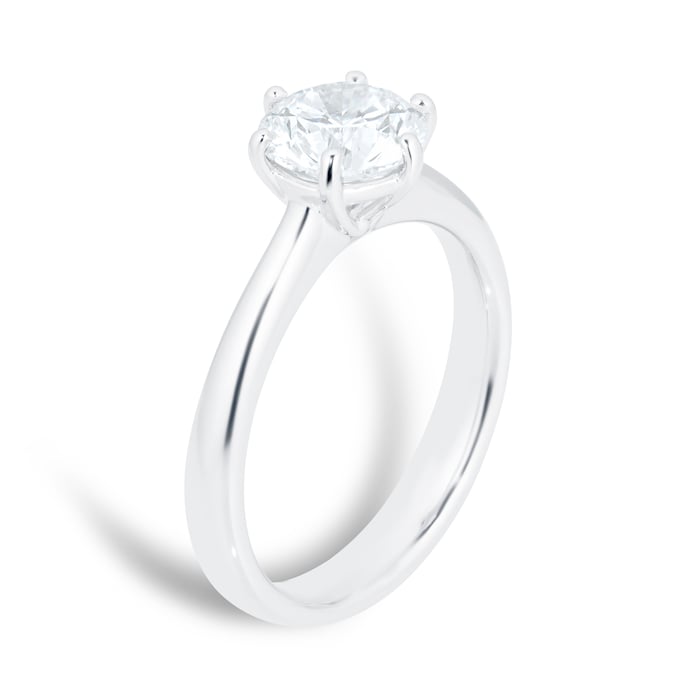 1.54CT ROUND DIAMOND SOLITAIRE ENGAGEMENT RING