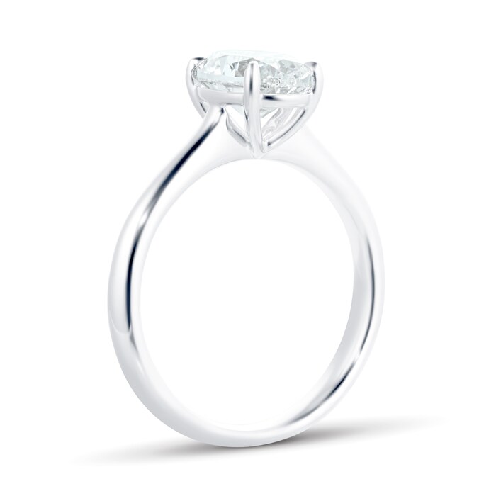 Mayors Platinum 2.01ct Oval Engagement Ring (G/SI1)