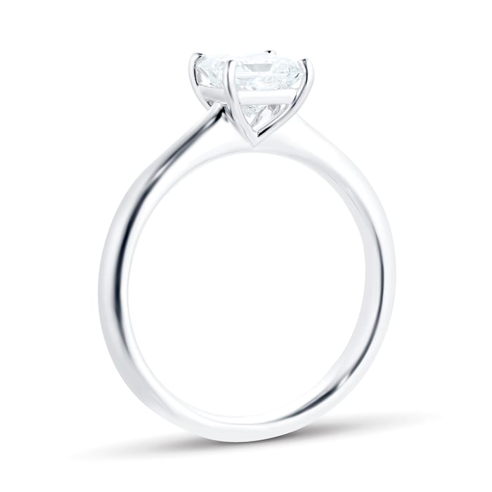 Mayors Platinum 1.01ct Princess Cut Engagement Ring (G/VS1)