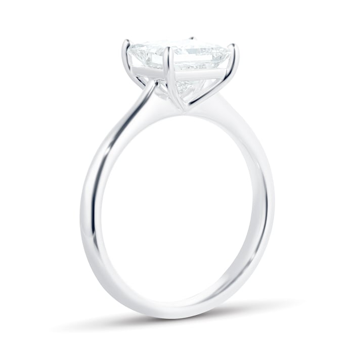 Mayors Platinum 2.04ct Princess Cut Engagement Ring (H/VS2)