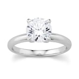 Mayors 18k White Gold 2.00cttw Diamond Solitaire Engagement Ring (I/I1)