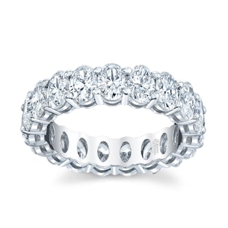 Betteridge Platinum 3.41cttw Oval Cut Diamond Eternity Band Betteridge Platinum 3.41cttw Oval Cut Diamond Eternity Band