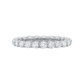 Betteridge Platinum 1.18cttw Brilliant Cut Diamond Eternity Band Size 6