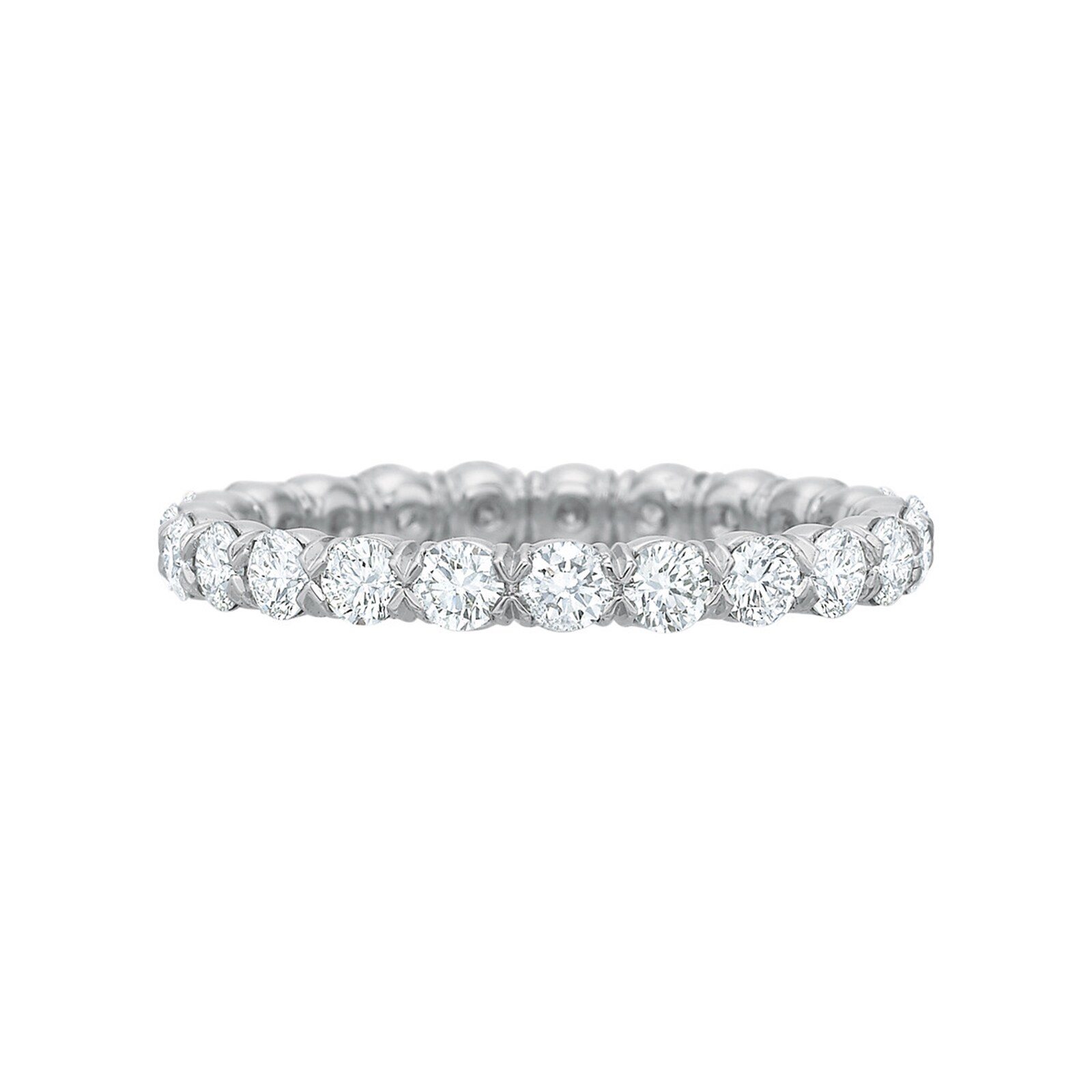 Betteridge Platinum 1.18cttw Brilliant Cut Diamond Eternity Band Size 6