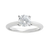 Mayors Platinum 1.00cttw Diamond Solitaire Engagement Ring