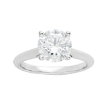 Mayors Platinum 2.00cttw Diamond Solitaire Engagement Ring