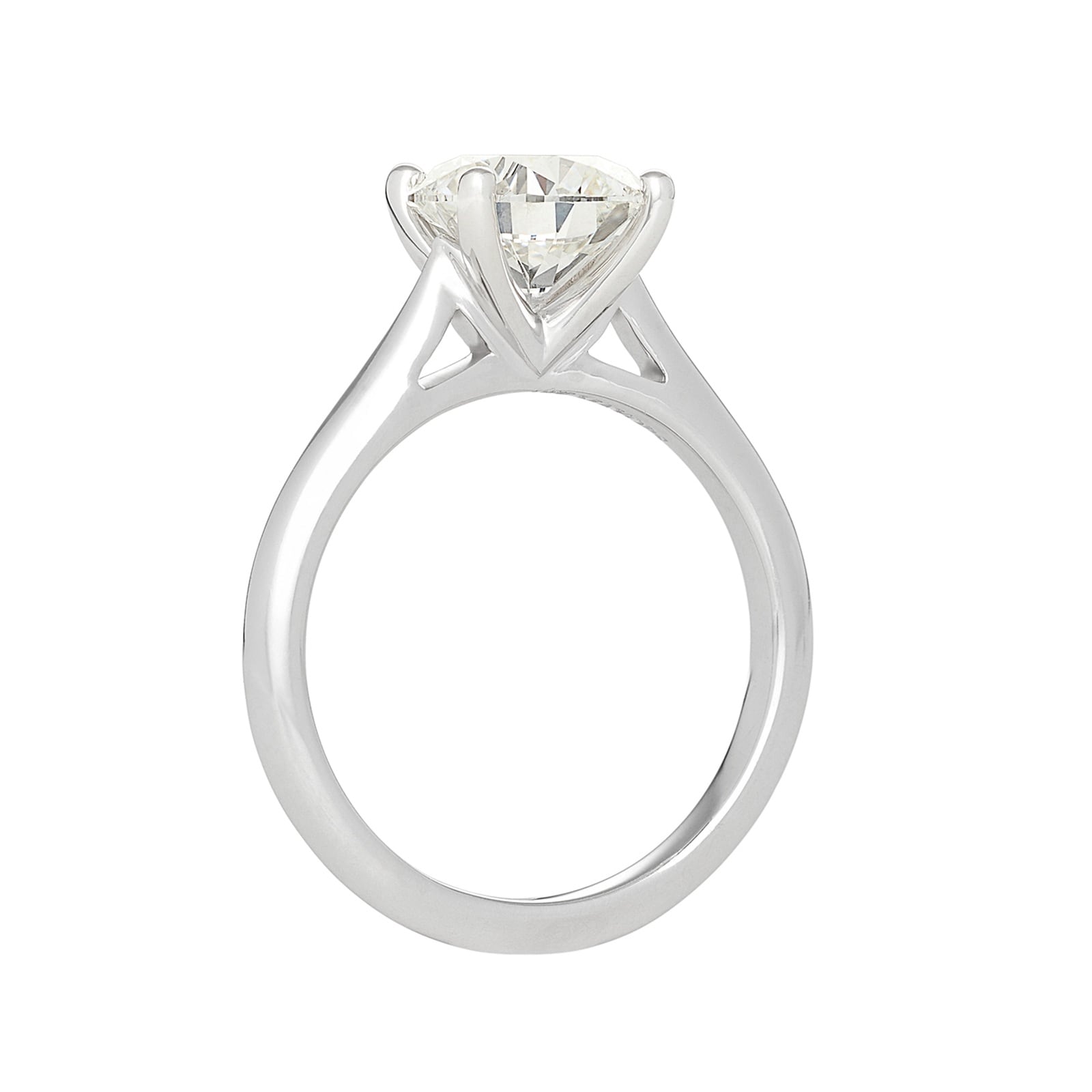 Mayors Platinum 2.00cttw Diamond Solitaire Engagement Ring - Ring Size 6.5