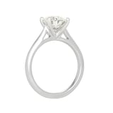 Mayors Platinum 2.00cttw Diamond Solitaire Engagement Ring