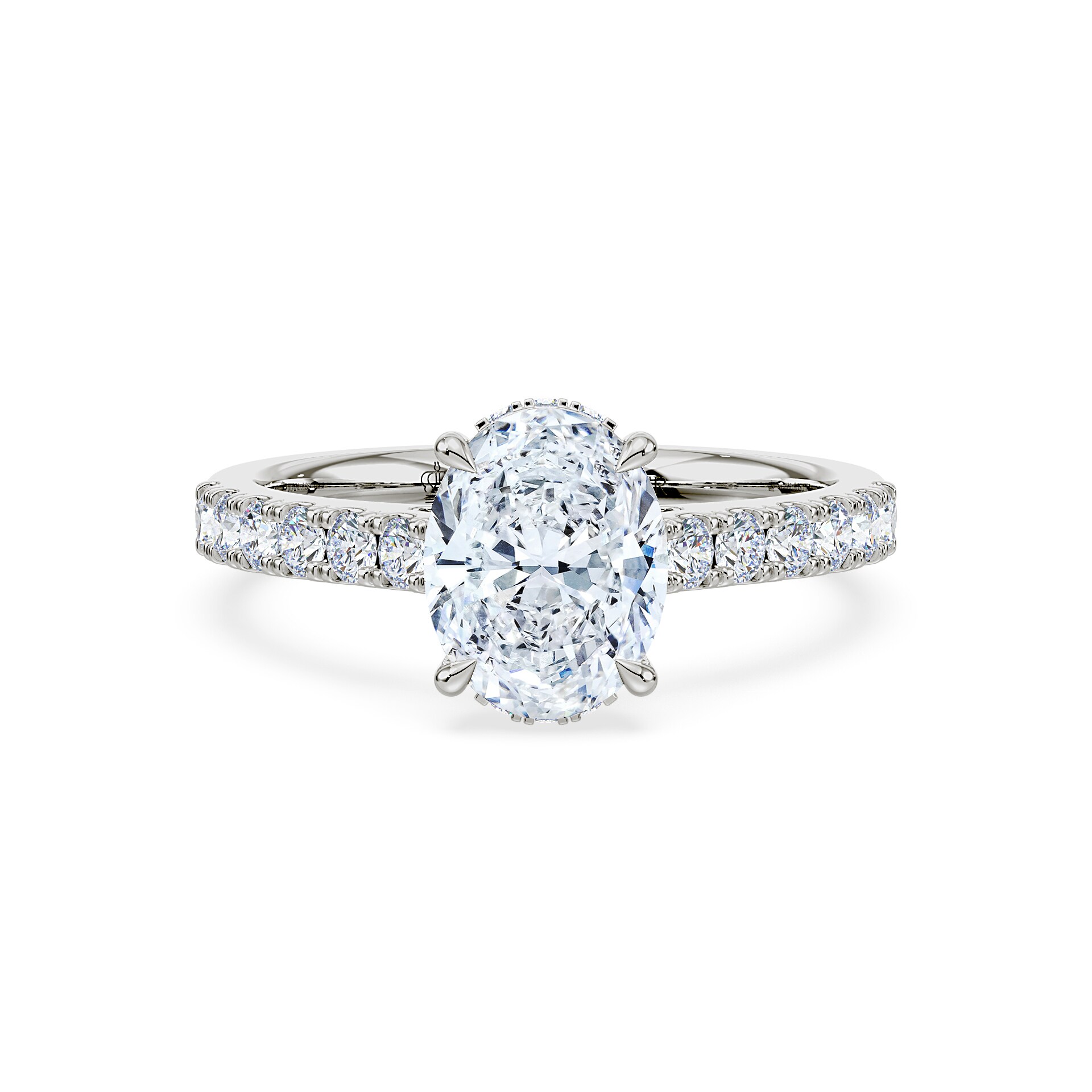 Royal Asscher Platinum Royal Asscher Cut 2.30cttw Diamond 
